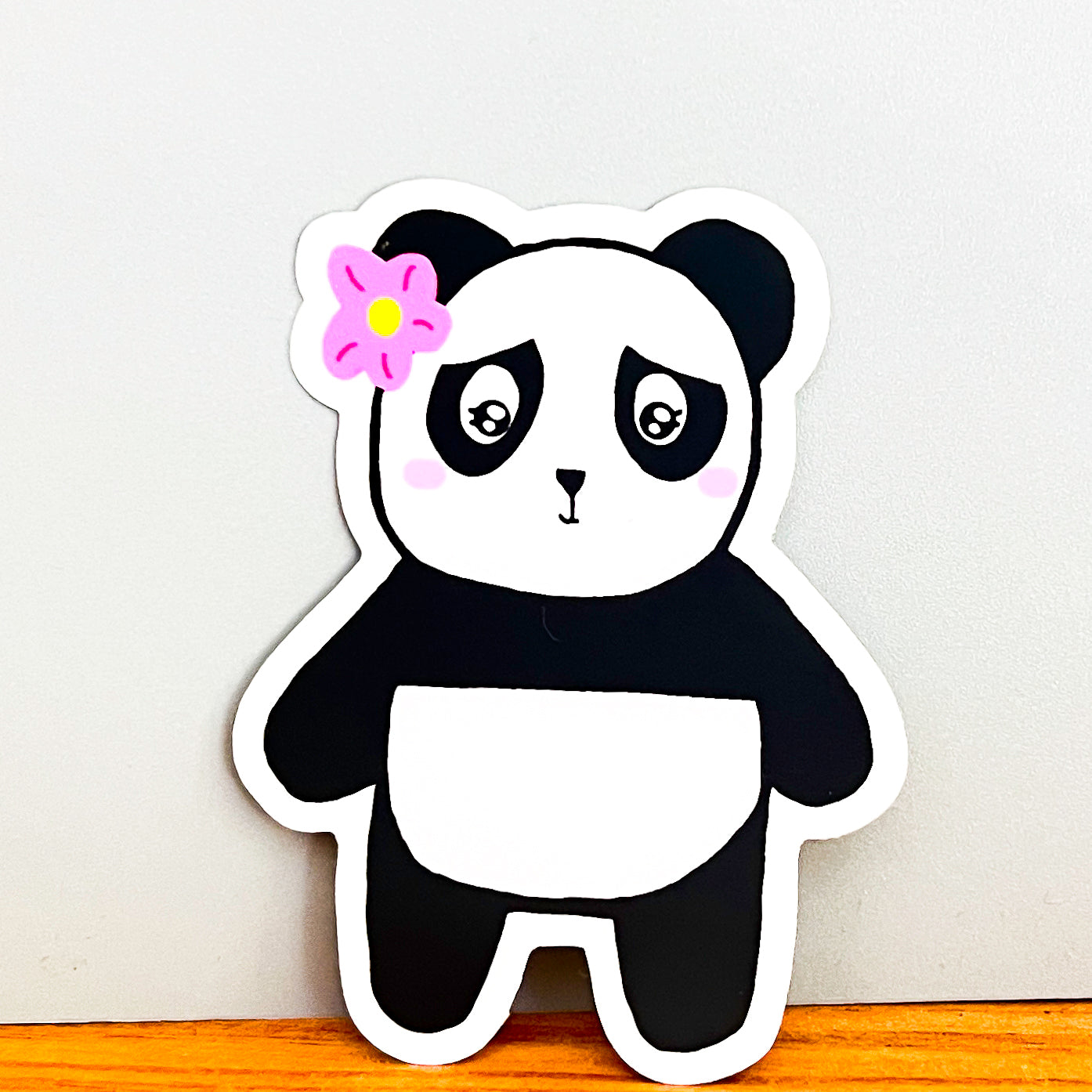 Mae The Shy Panda Sticker