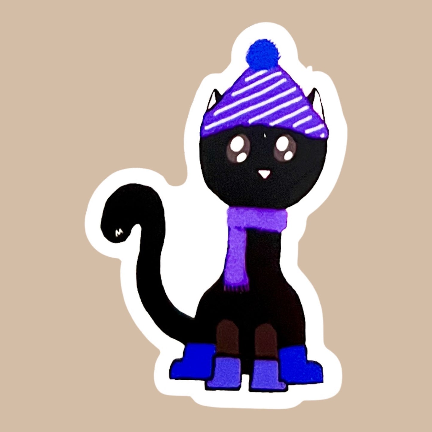 Kiss The Edgy Sticker
