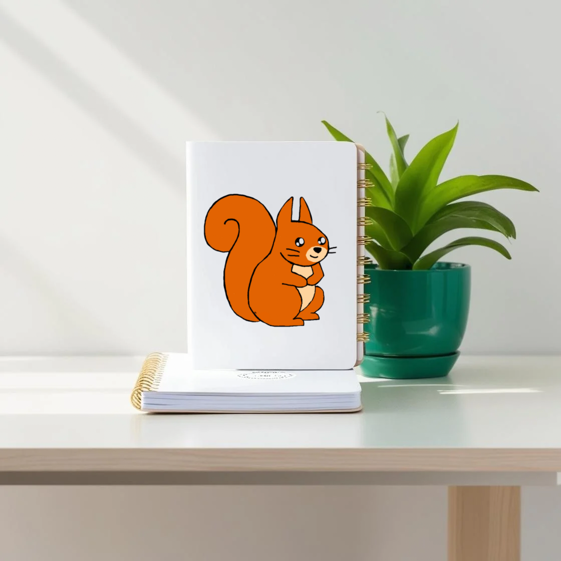 Patch The Self Conscious Squirrel Sticker