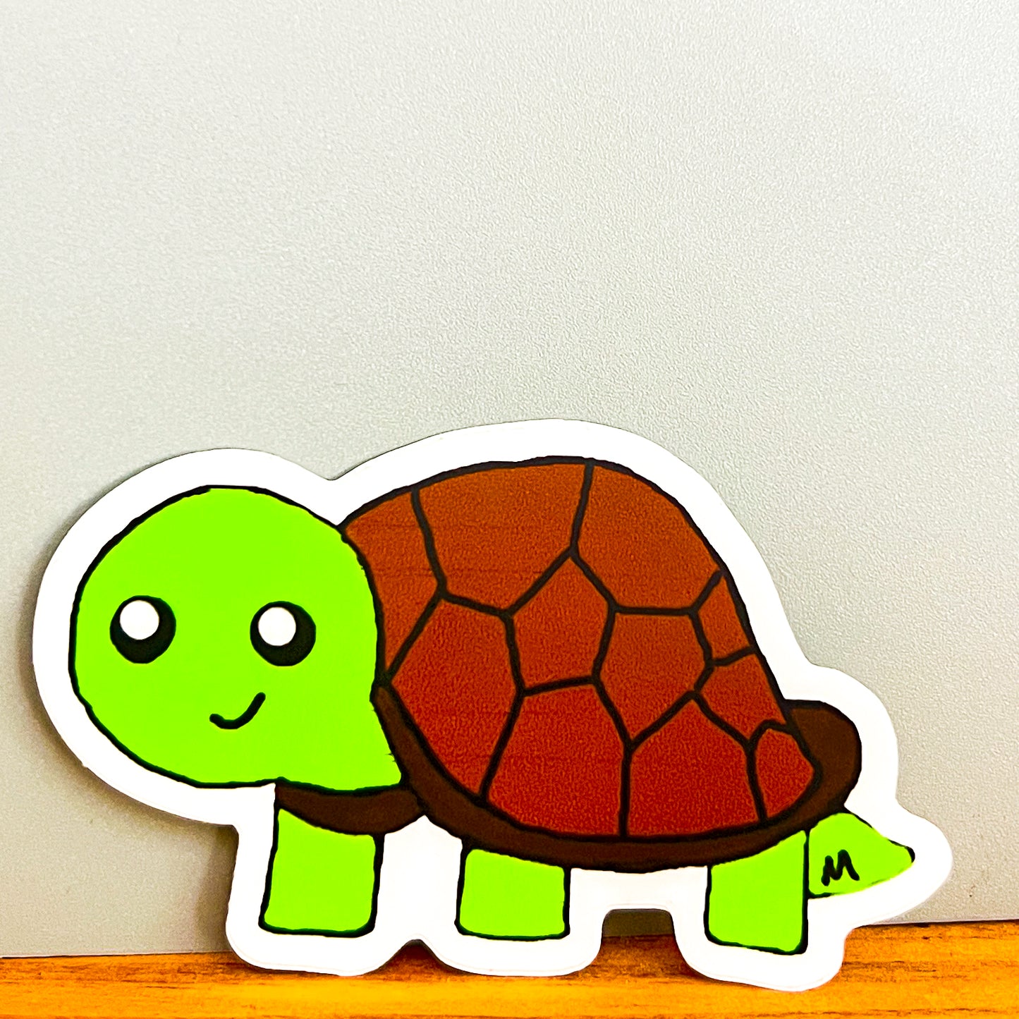 Siloh The Apprehensive Turtle Sticker