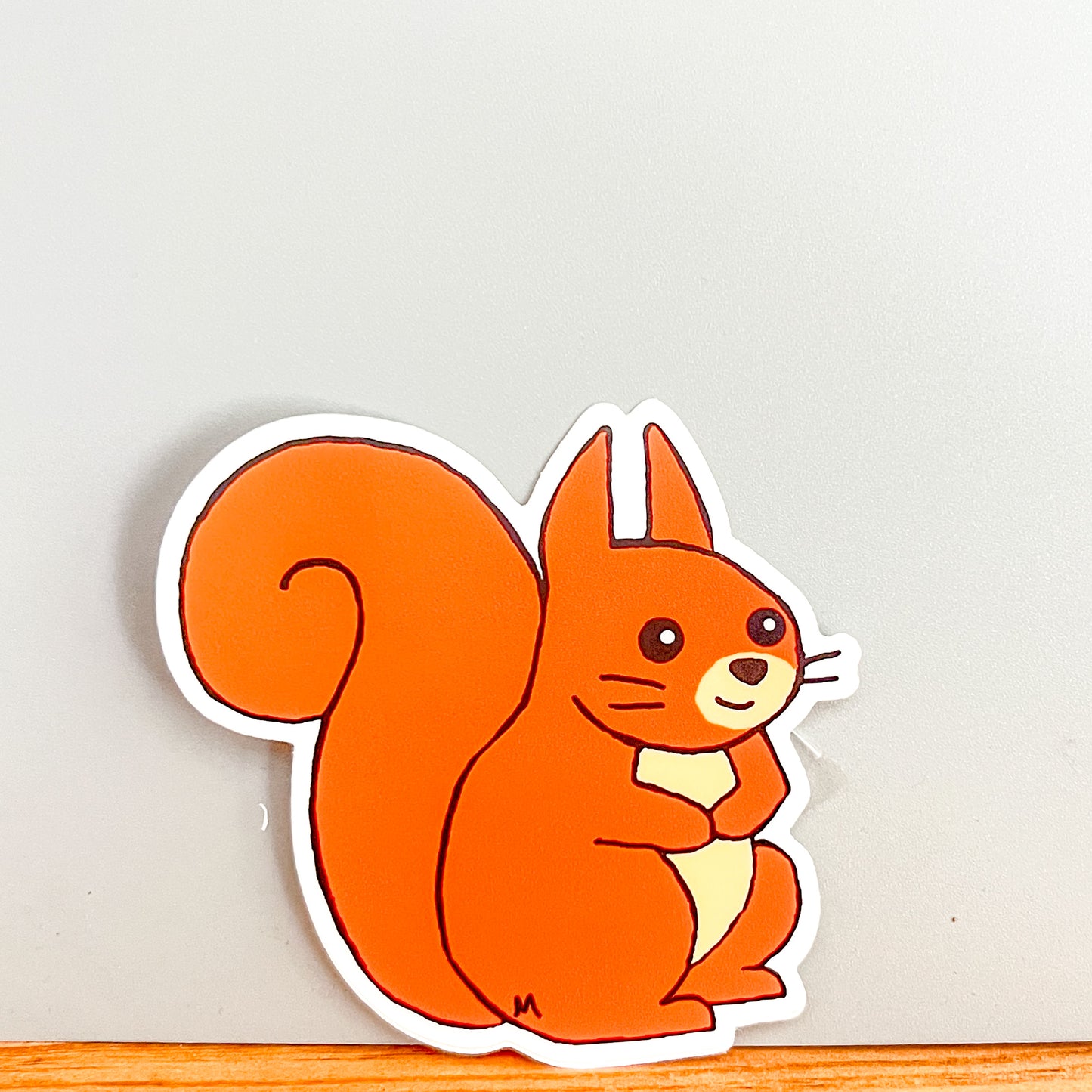 Patch The Self Conscious Squirrel Sticker