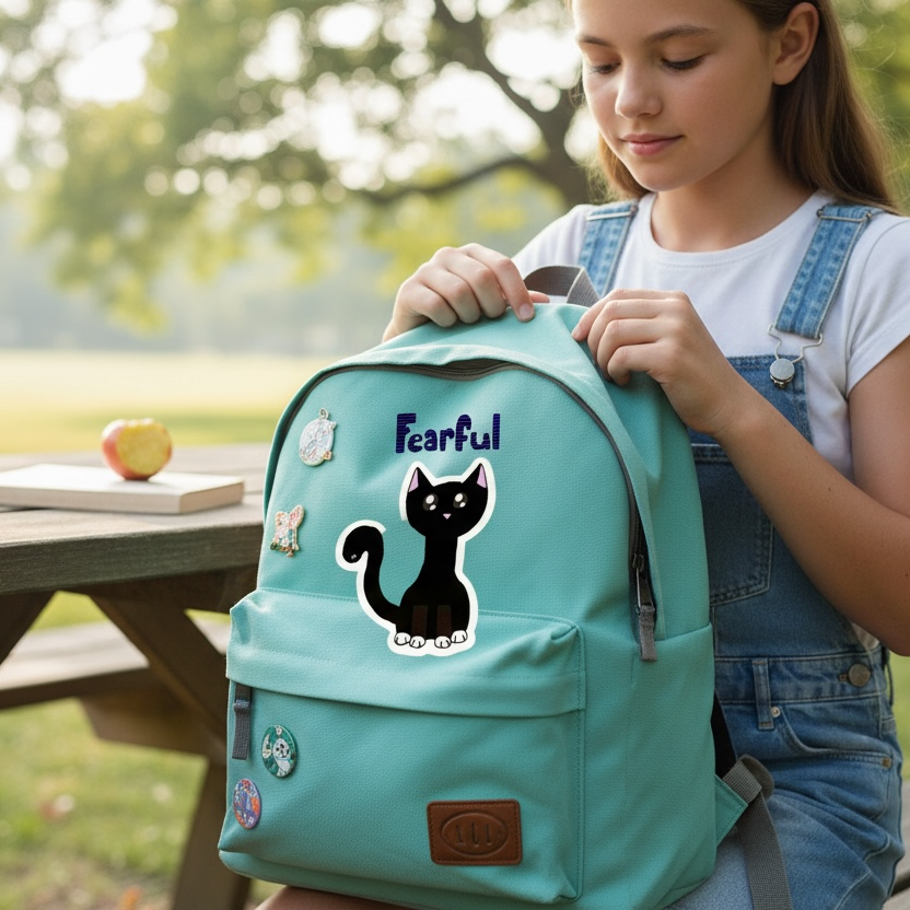 Crees the fearful sticker