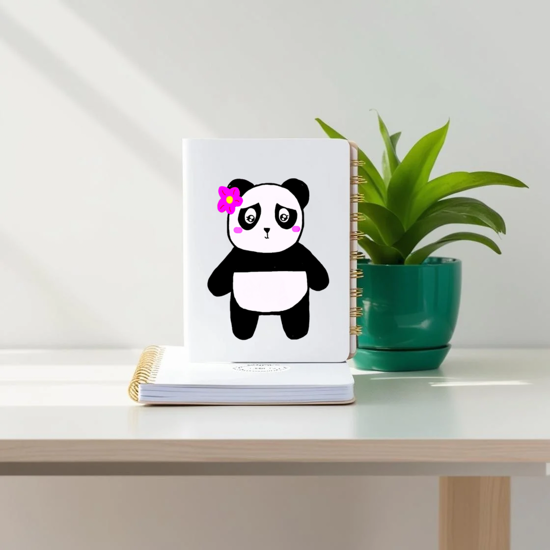 Mae The Shy Panda Sticker