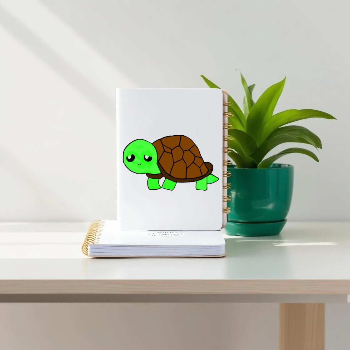 Siloh The Apprehensive Turtle Sticker
