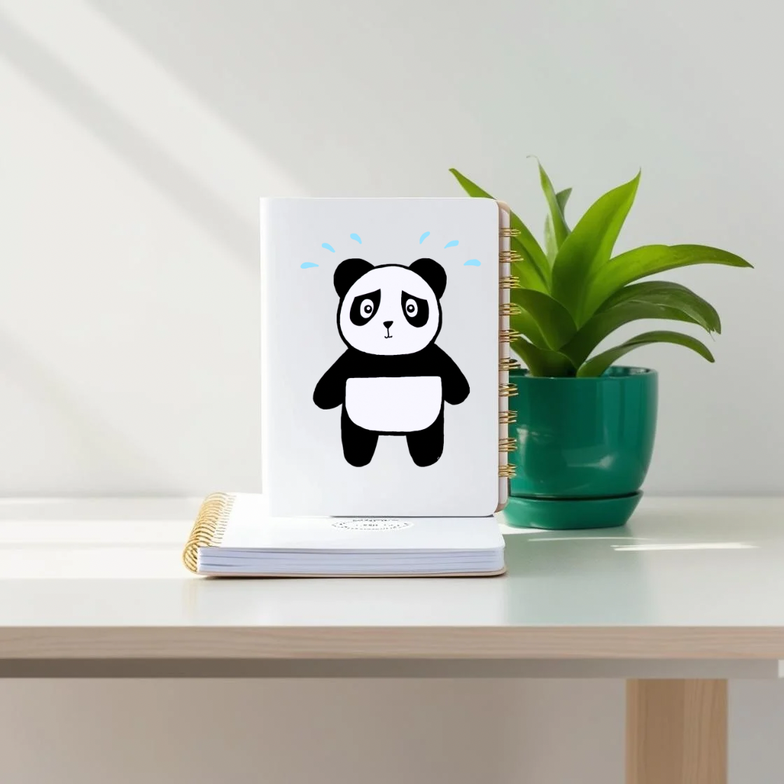 Mac The Anxious Panda Sticker