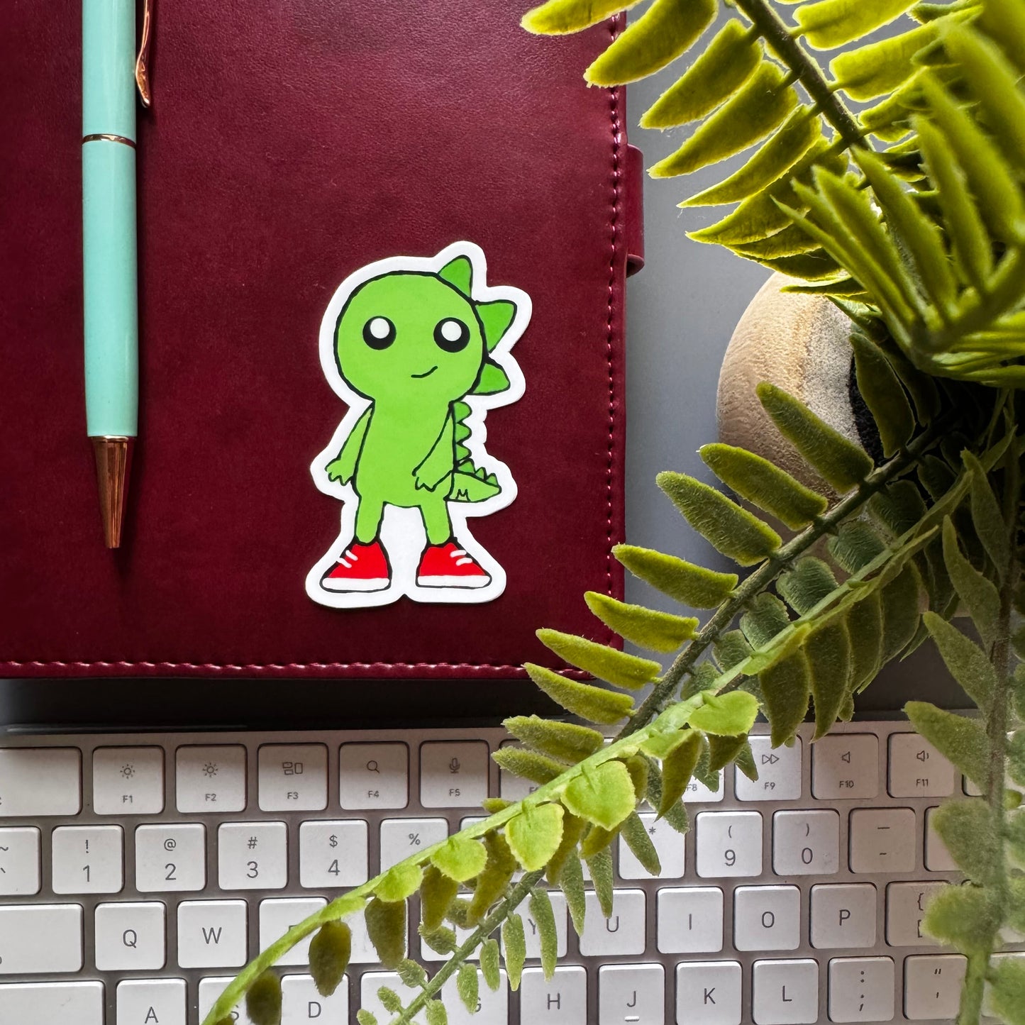 Damon The Nervous Sticker