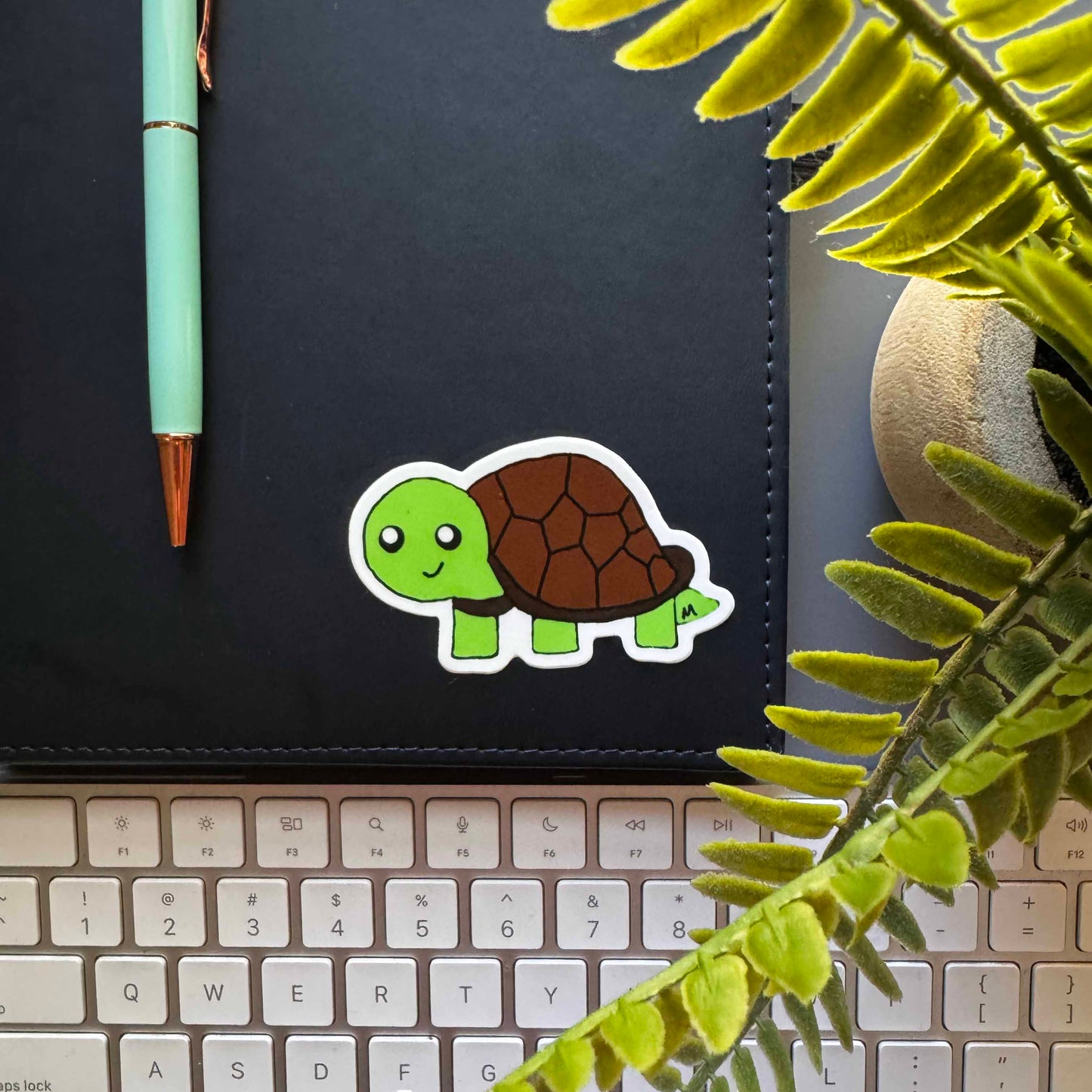 Siloh The Apprehensive Turtle Sticker
