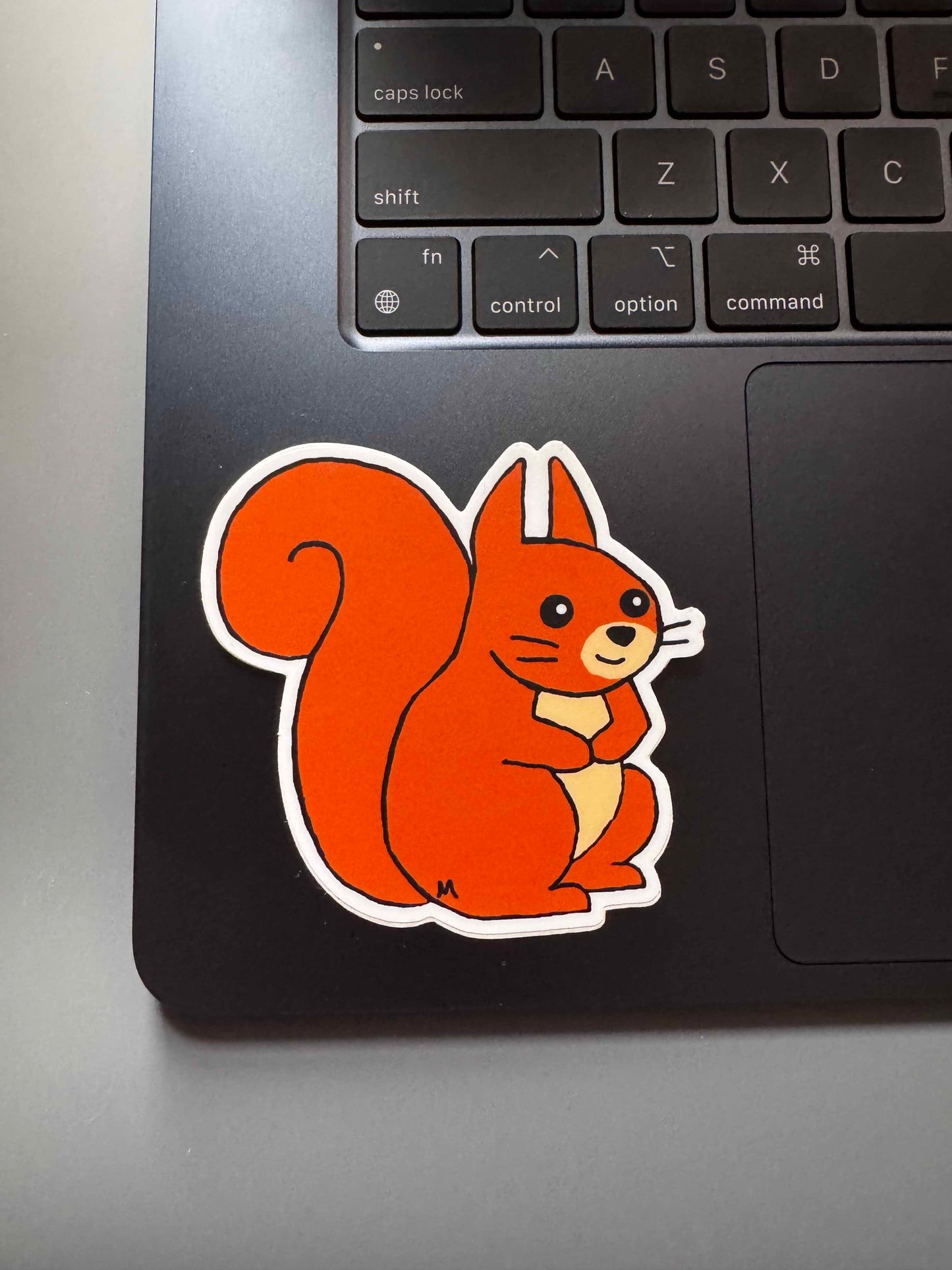 Patch The Self Conscious Squirrel Sticker
