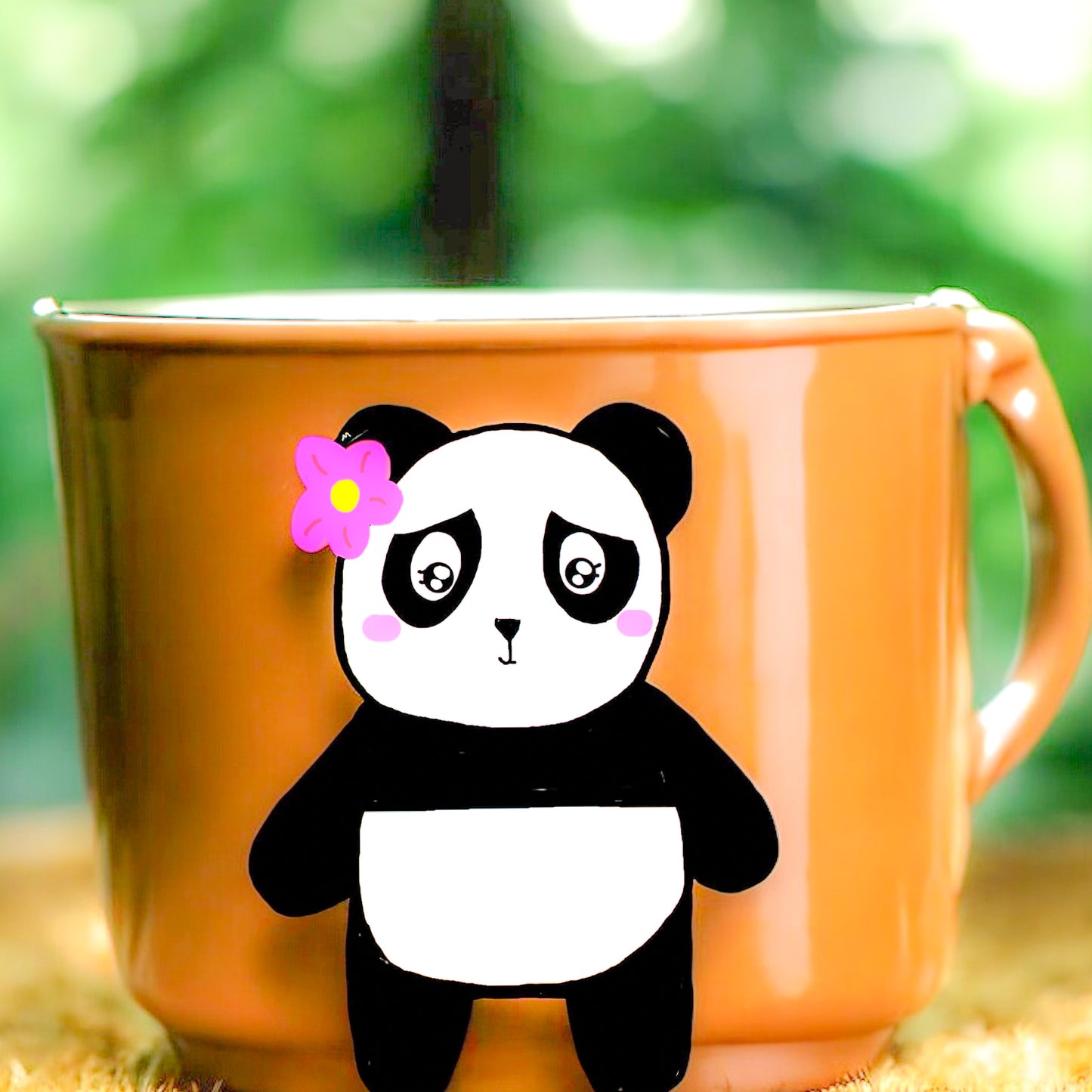 Mae The Shy Panda Sticker