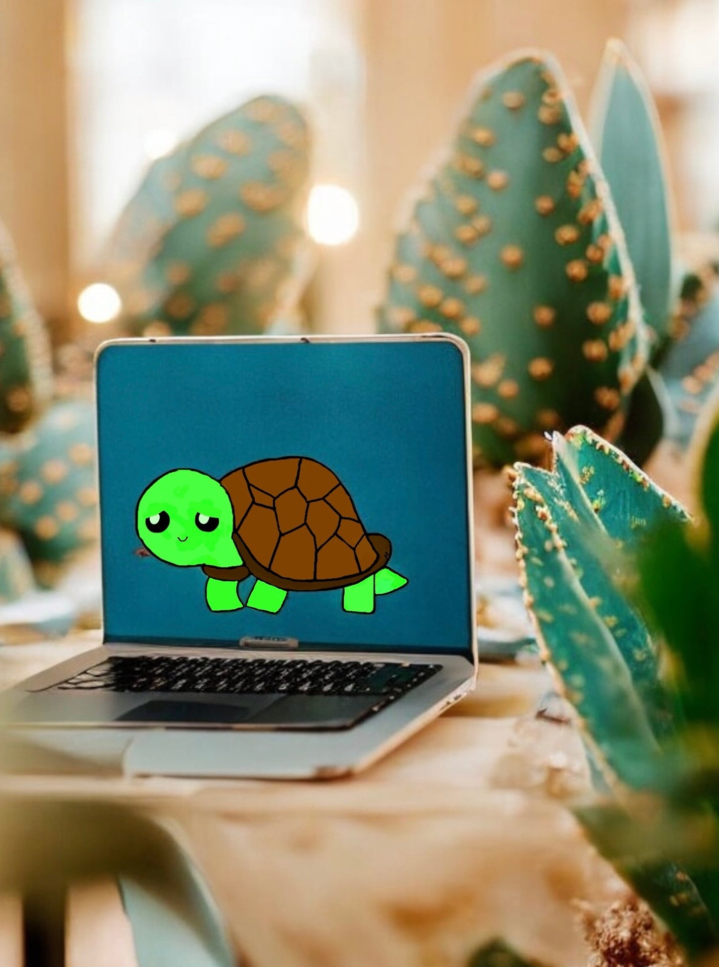 Siloh The Apprehensive Turtle Sticker
