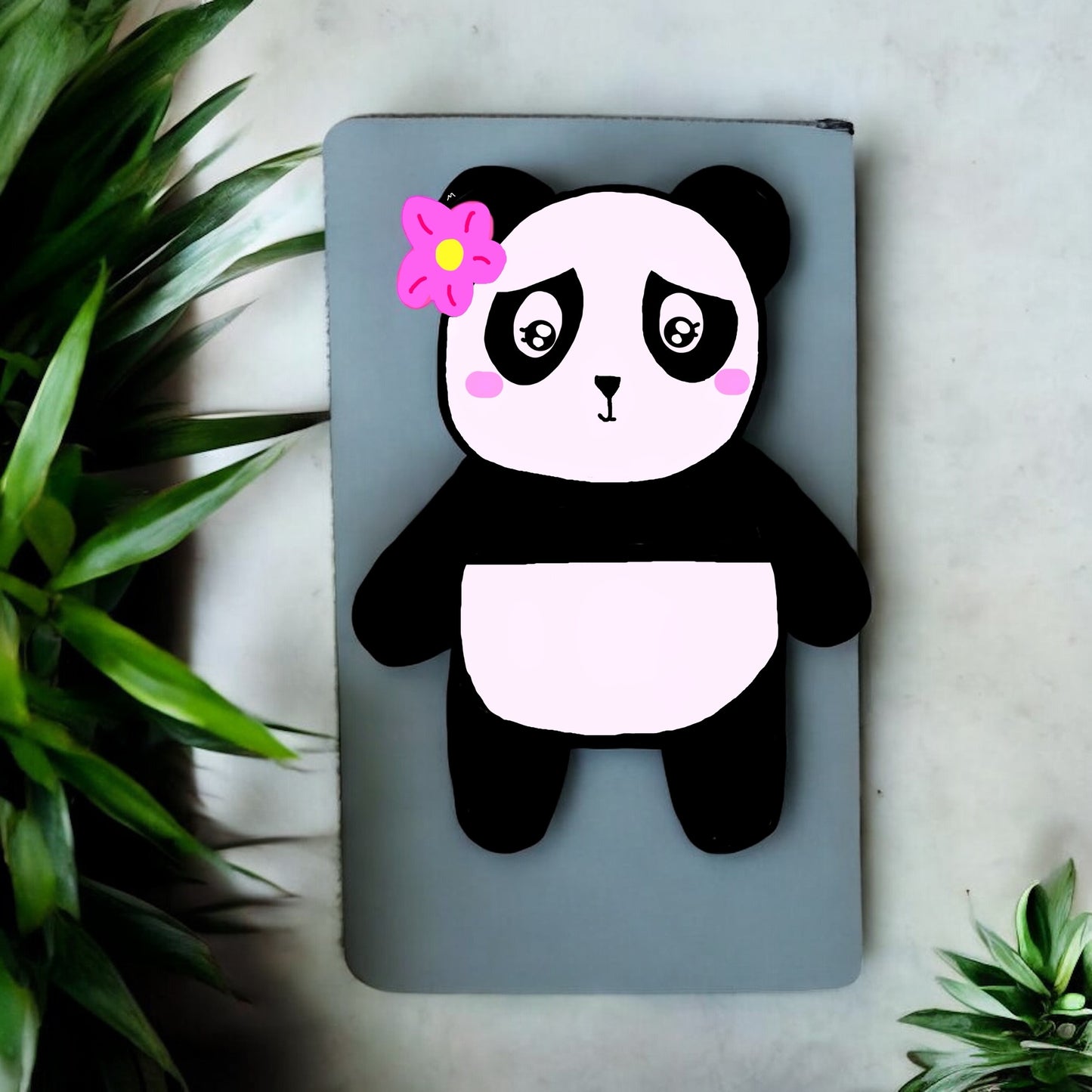 Mae The Shy Panda Sticker
