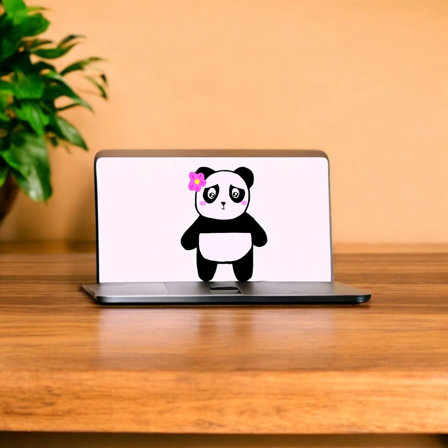 Mae The Shy Panda Sticker