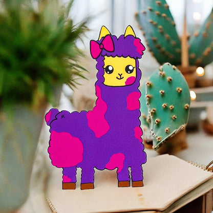 Peanut Butter the self conscious Llama