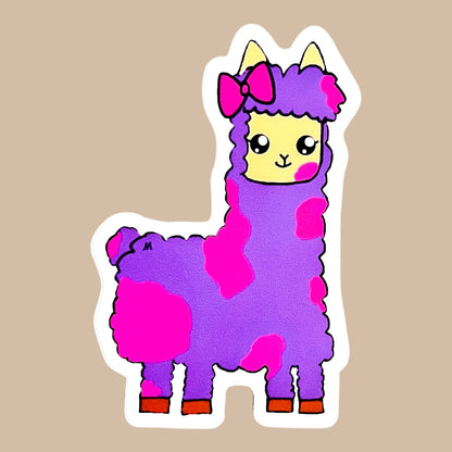 Peanut Butter the self conscious Llama
