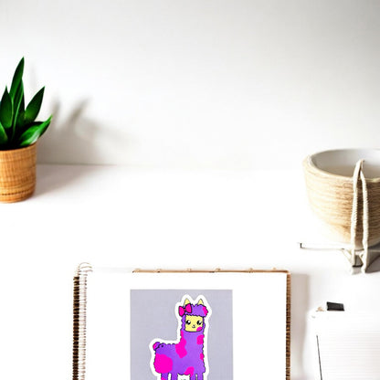 Peanut Butter the self conscious Llama