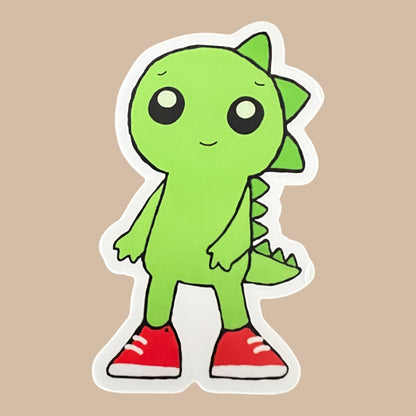 Damon The Nervous Sticker