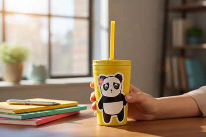 Mae The Shy Panda Sticker