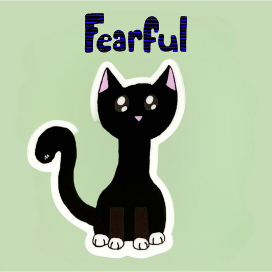 Crees the fearful sticker