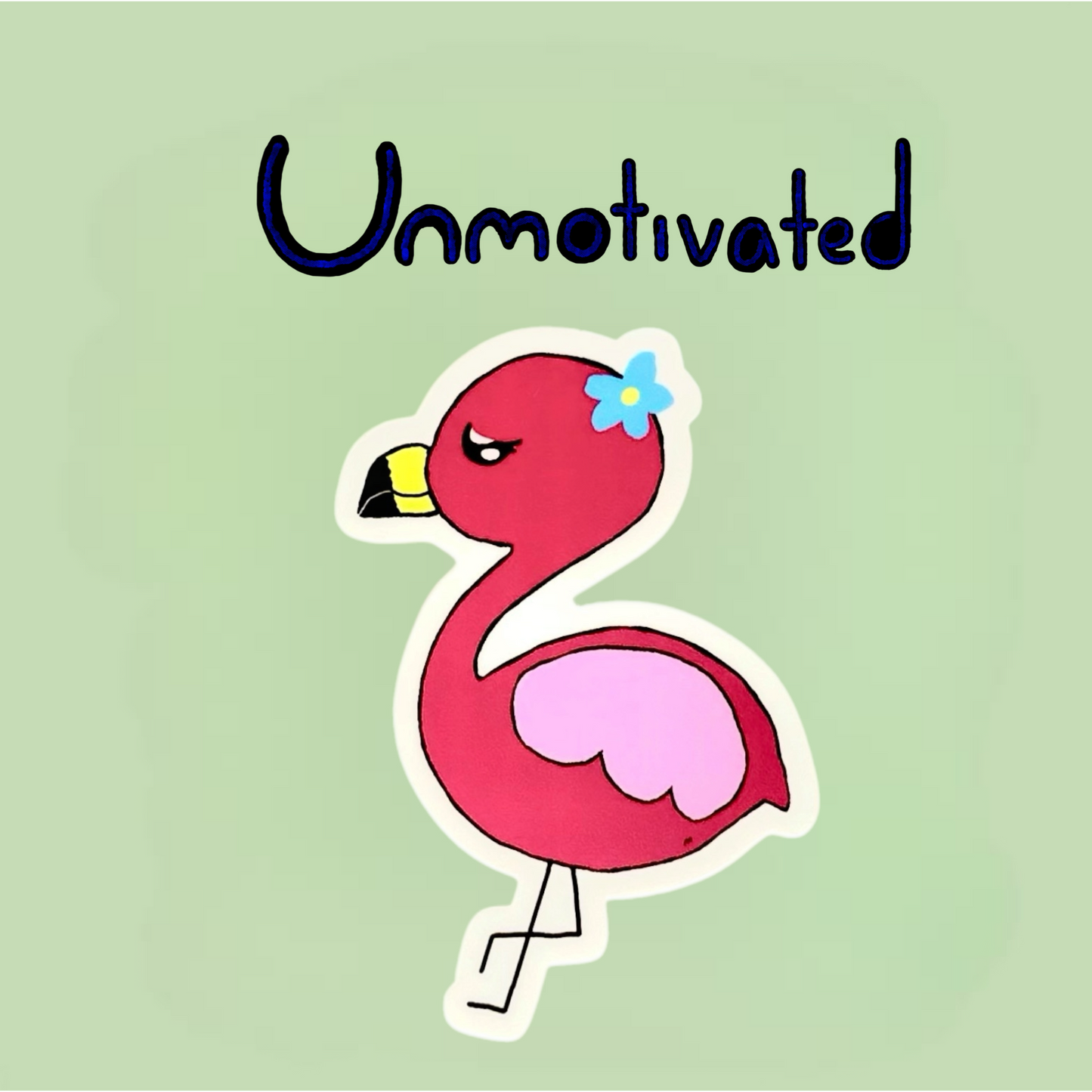 Lily The Unmotivated Sticker