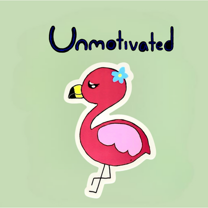 Lily The Unmotivated Sticker