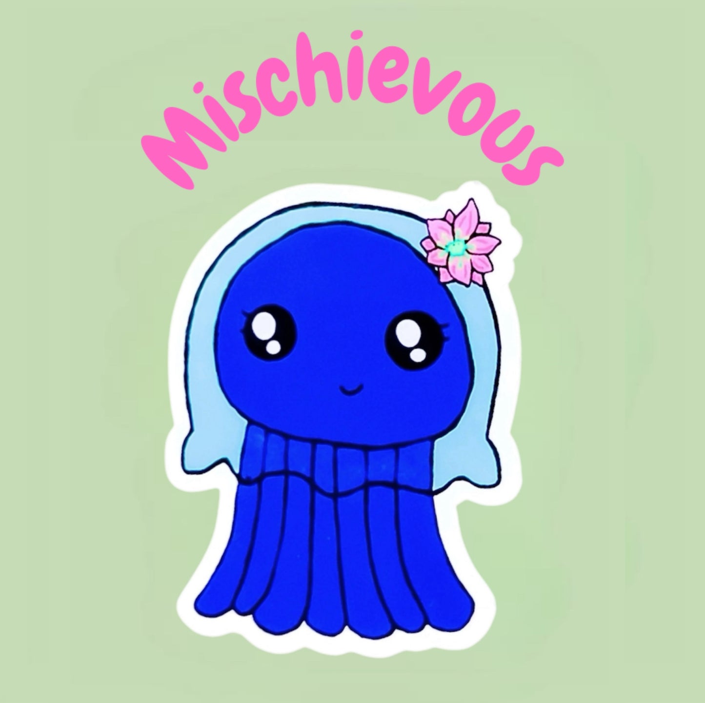 Sizzle the Mischievous Jellyfish
