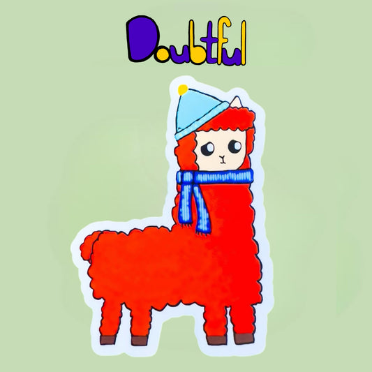 Eli The Doubtful Sticker