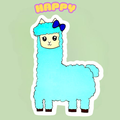 Lottie the Happy Sticker