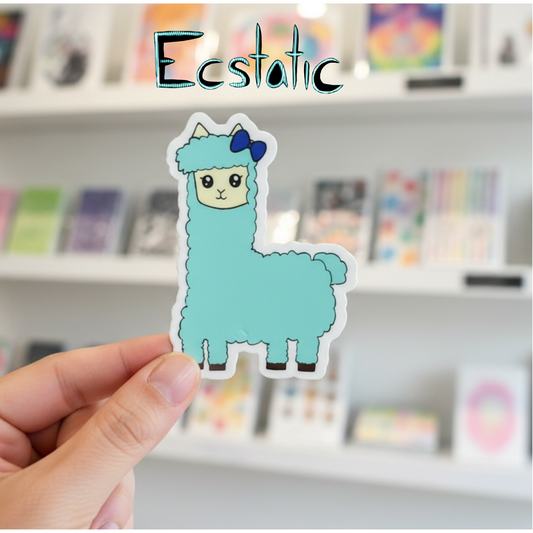 Lottie the Happy Sticker