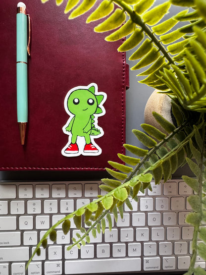 Damon The Nervous Sticker