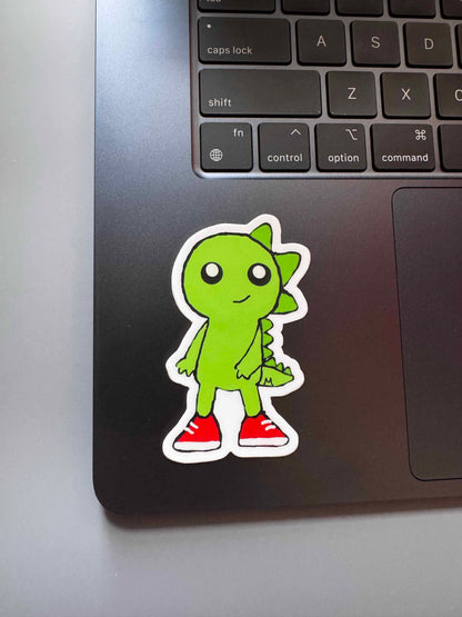 Damon The Nervous Sticker