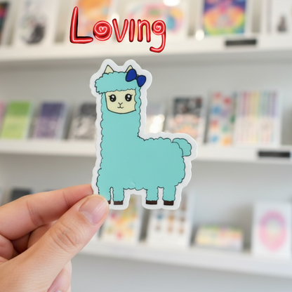 Lottie the Loving Sticker