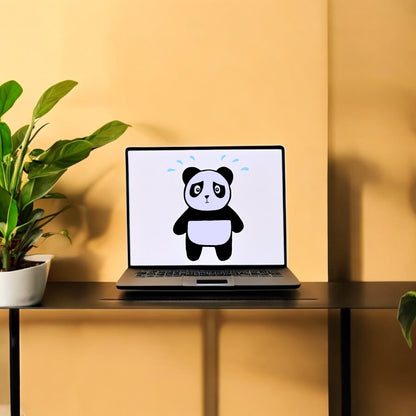 Mac The Anxious Panda Sticker