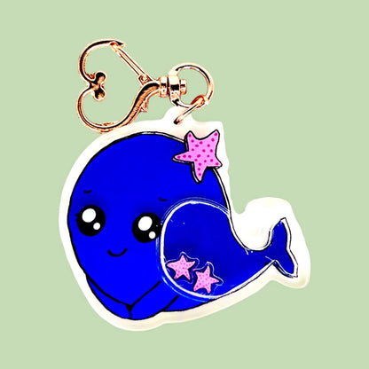 Bubbles Star Shaker Keychain