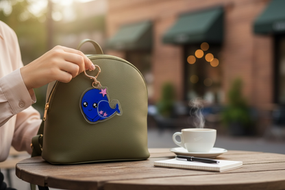 Bubbles Star Shaker Keychain