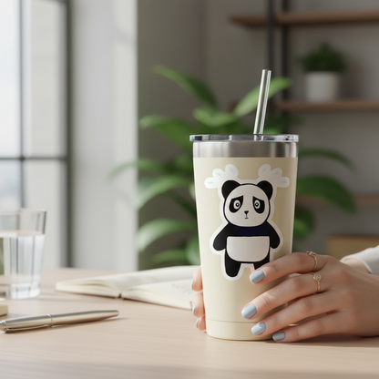 Mac The Anxious Panda Sticker
