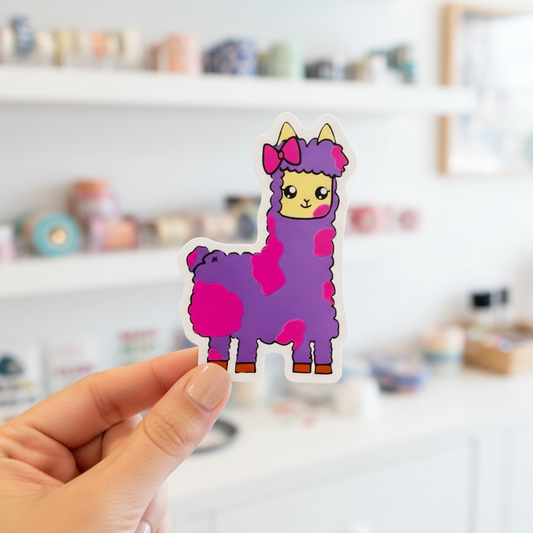 Peanut Butter the self conscious Llama