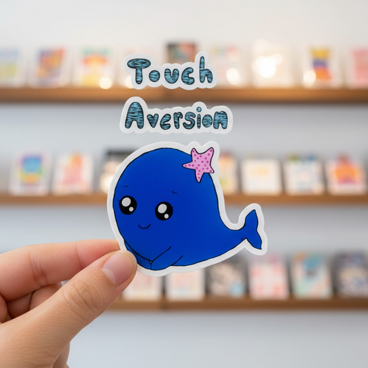 Bubbles The Touch Aversion Sticker