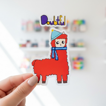 Eli The Doubtful Sticker