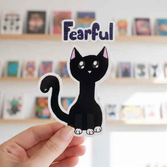 Crees the fearful sticker