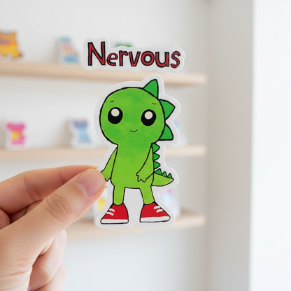 Emotion Explorer Bundle - Keychain & 2 Stickers