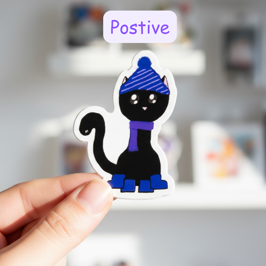 Kiss The positive Sticker